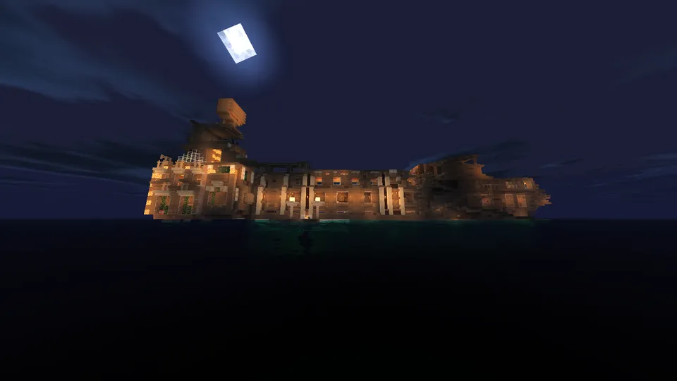 Qadimiy davr yadro kemasi — Minecraft xarita, rasm 3