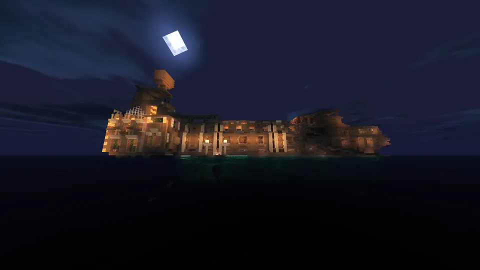 Qadimiy davr yadro kemasi — Minecraft xarita, rasm 4