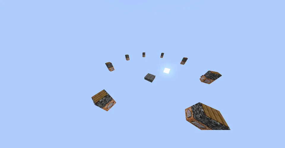 Bir blokdagi jang — Minecraft xarita, rasm 4