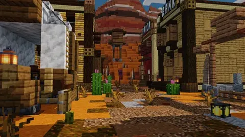 Wild West town by Amogus1254