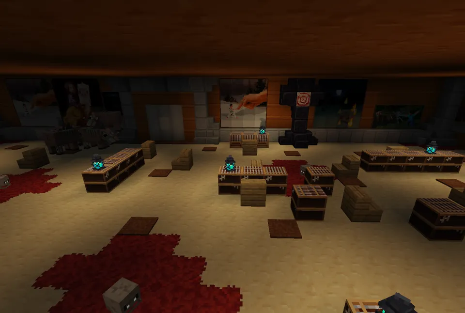 An abandoned building with a monster 2 — Minecraft xarita, rasm 5