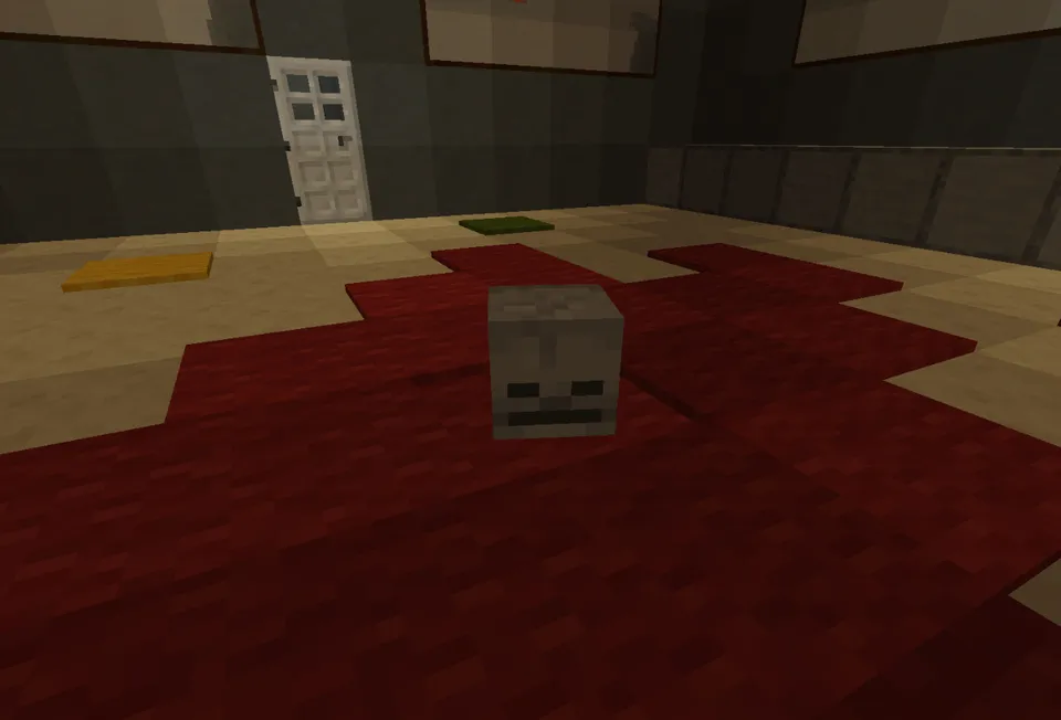 An abandoned building with a monster — Minecraft xarita, rasm 2
