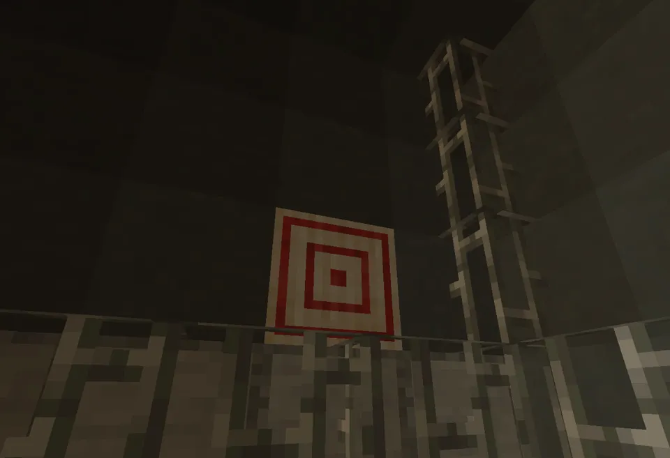 An abandoned building with a monster — Minecraft xarita, rasm 3