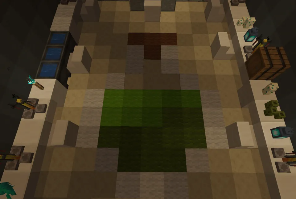 An abandoned building with a monster — Minecraft xarita, rasm 4