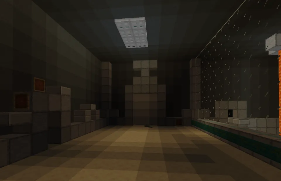 An abandoned building with a monster — Minecraft xarita, rasm 5