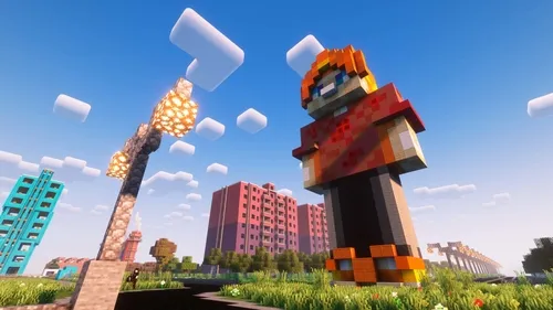 Egorsk rus shahri — Minecraft xarita, rasm 1