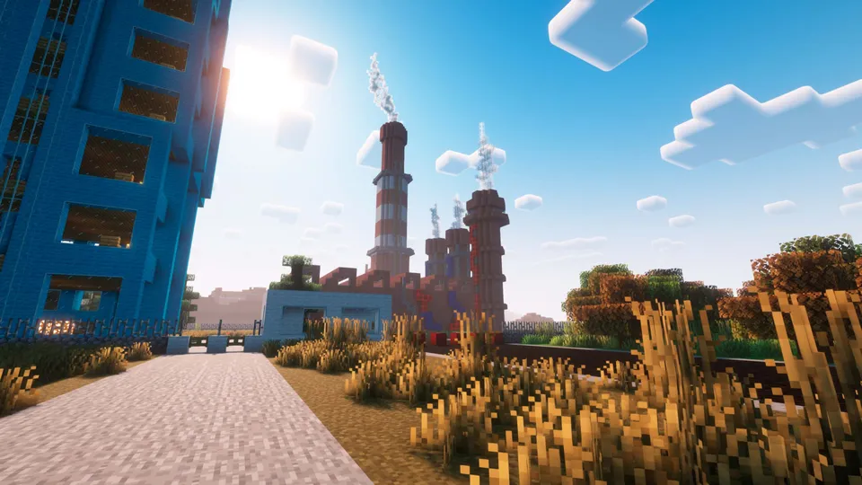 Egorsk rus shahri — Minecraft xarita, rasm 2