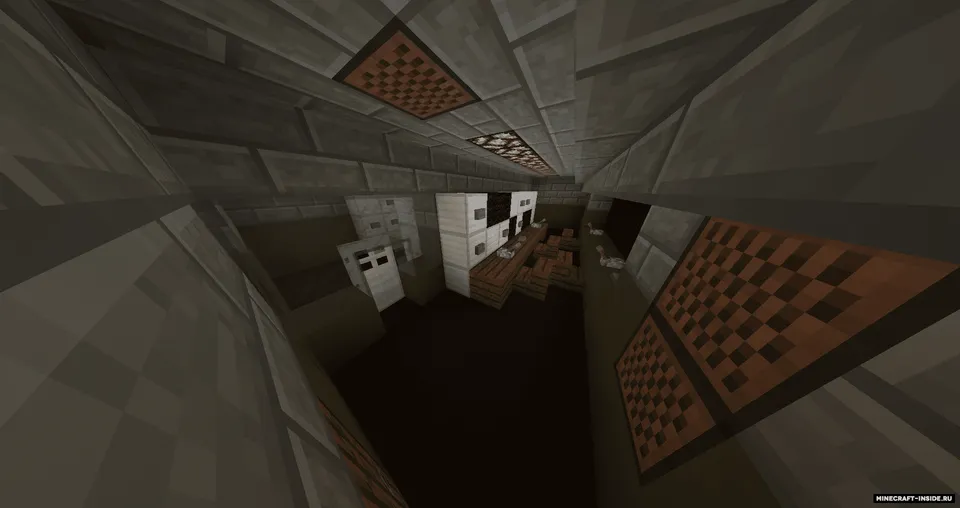 Maxfiy bunker — Minecraft xarita, rasm 8