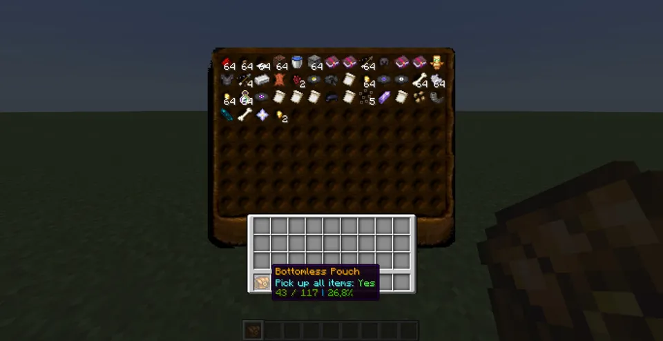 Tubqsiz Sumka — Minecraft mod, rasm 3