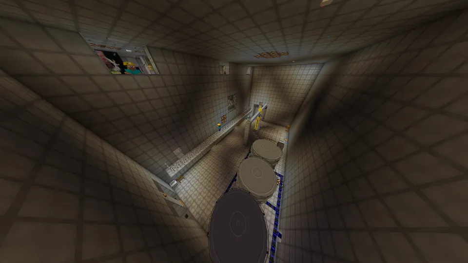 Ikki qishloqli atom elektr stansiyasi — Minecraft xarita, rasm 2