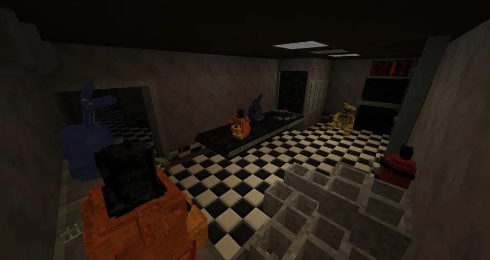 Fredbear`s Family Dinner: Start of End — Minecraft xarita, rasm 5