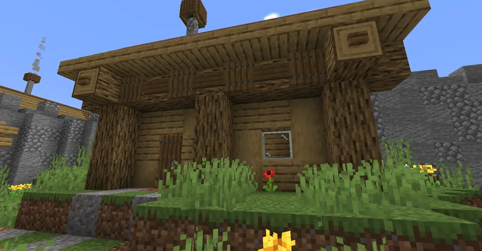 O'rta asr qal'asi 882-yil — Minecraft xarita, rasm 4