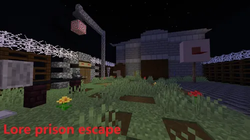 Lore prison escape - Chapter I — Minecraft xarita, rasm 1