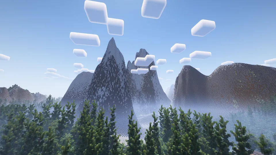 Everest tog'i xaritasi (Jomolungma) — Minecraft xarita, rasm 2