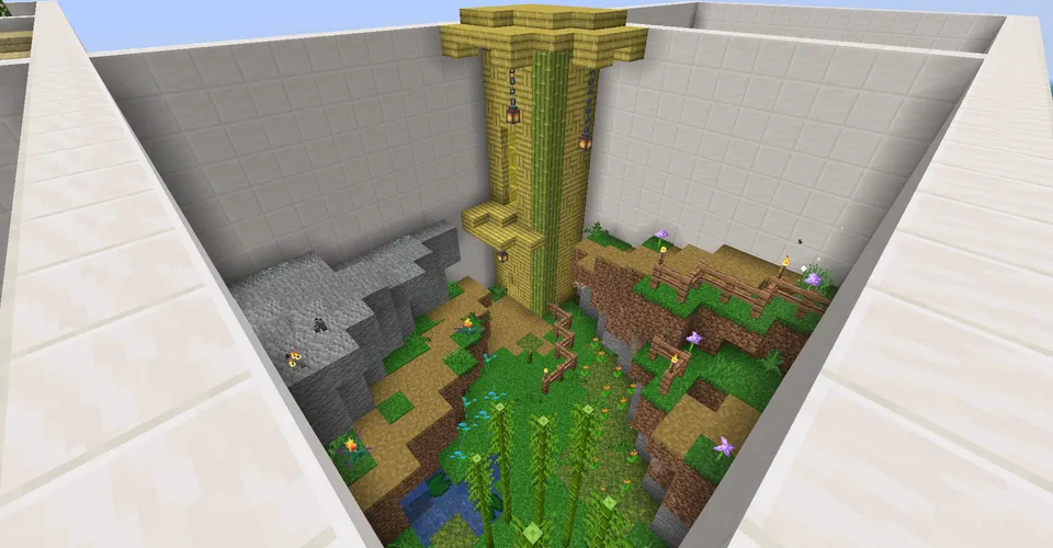 Parkour Cross — Minecraft xarita, rasm 2