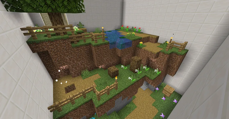 Parkour Cross — Minecraft xarita, rasm 3