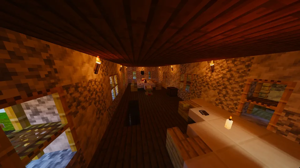 O'rta asr shahri Gomerssi — Minecraft xarita, rasm 4