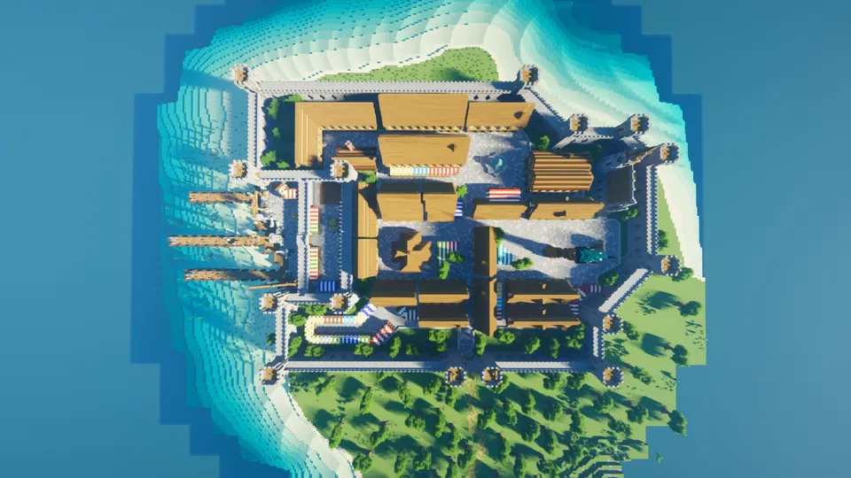 O'rta asr shahri Gomerssi — Minecraft xarita, rasm 5
