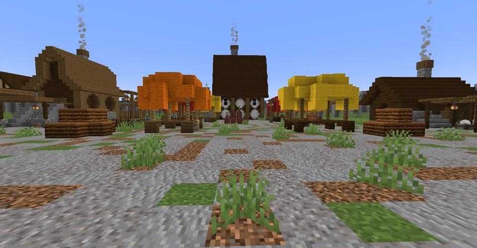O'rta asr shahri — Minecraft xarita, rasm 5