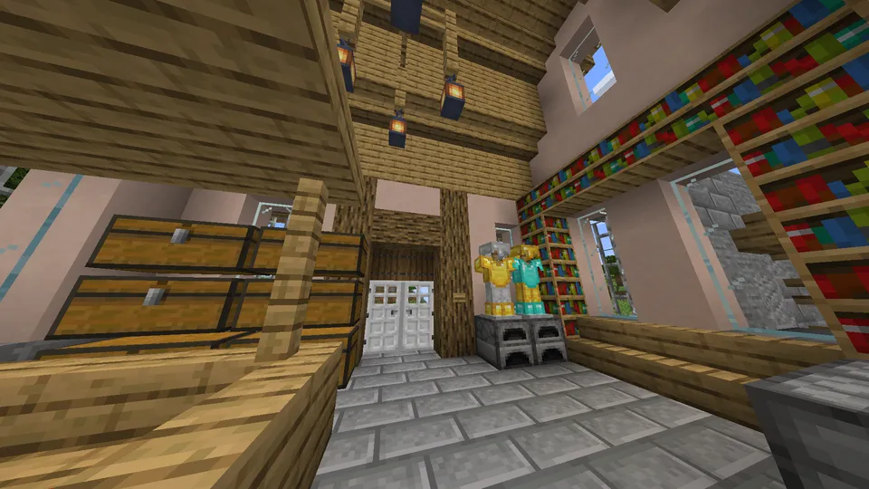 Kichik qal'a — Minecraft xarita, rasm 4