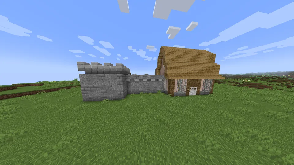 Kichik qal'a — Minecraft xarita, rasm 5