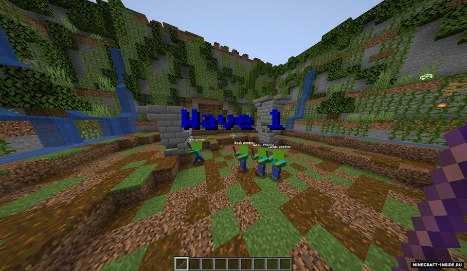 Arenani moblardan himoya qilish — Minecraft xarita, rasm 2