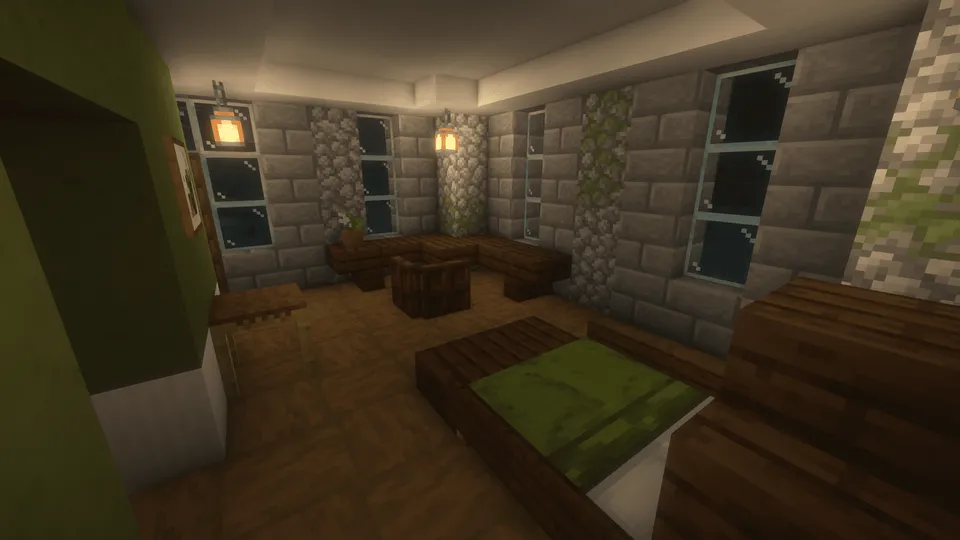 Viktorian uslubidagi kichik qasr — Minecraft xarita, rasm 6