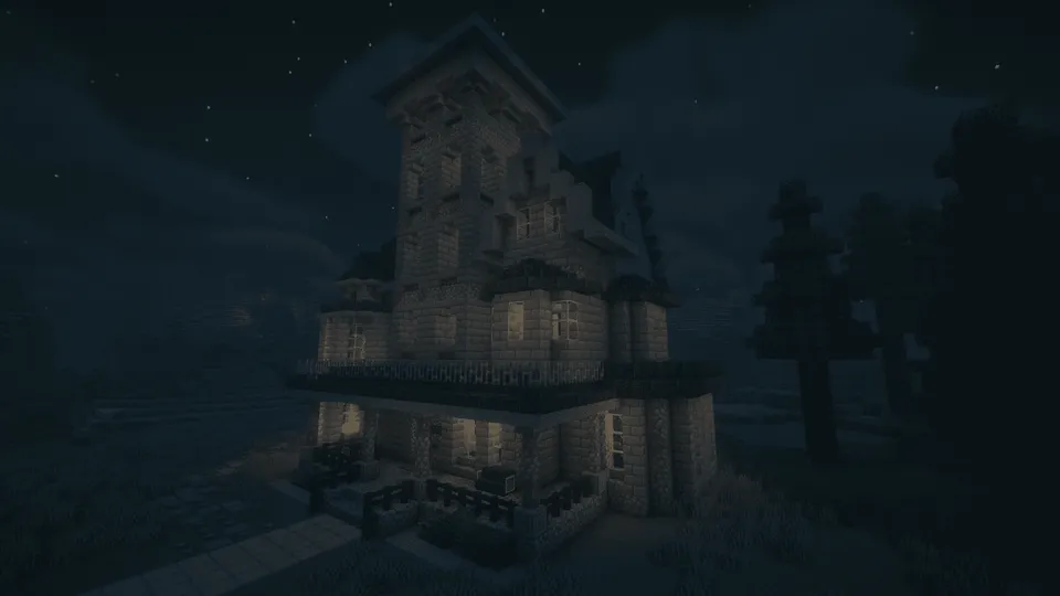 Viktorian uslubidagi kichik qasr — Minecraft xarita, rasm 7