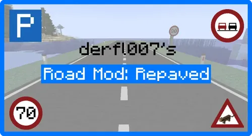derfl007's Road: Repaved — Minecraft mod, rasm 1