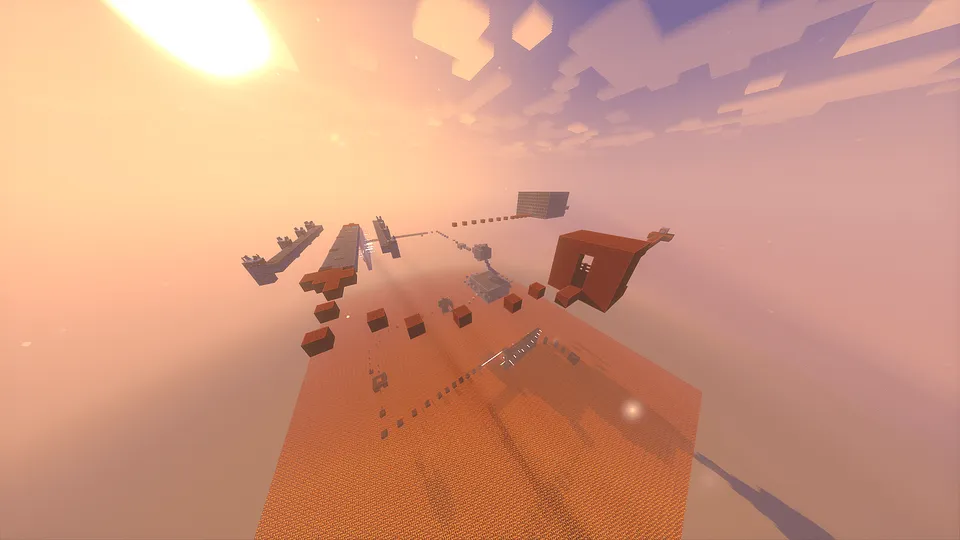 AC Parkur: Unchalik qiyin bo'lmagan parkur — Minecraft xarita, rasm 6