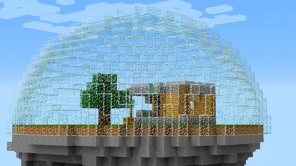 Gumbaz ostida — Minecraft xarita, rasm 3