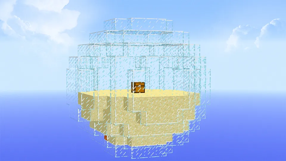 Gumbaz ostida — Minecraft xarita, rasm 4