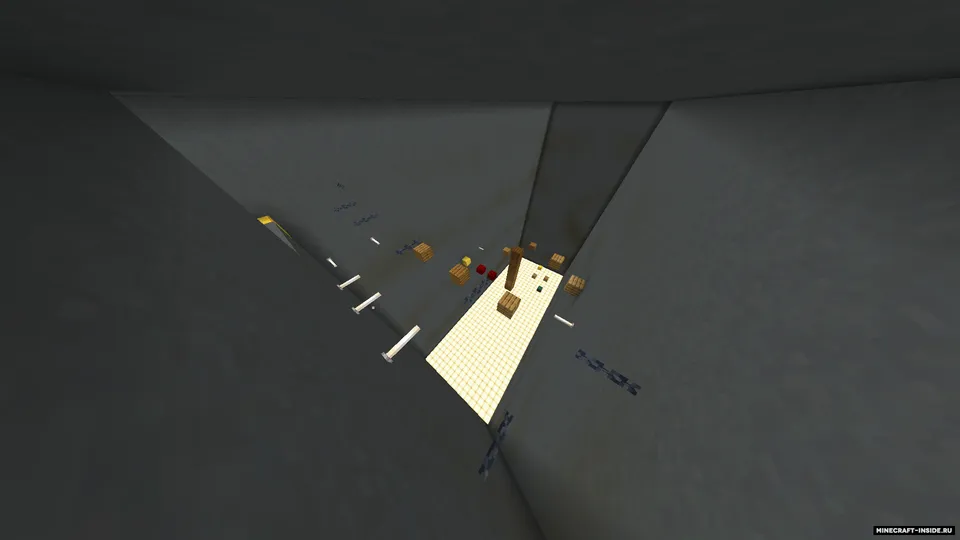 An unfinished map with a plot — Minecraft xarita, rasm 4