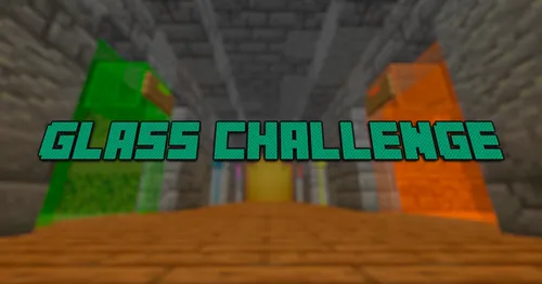 Glass challenge — Minecraft xarita, rasm 1