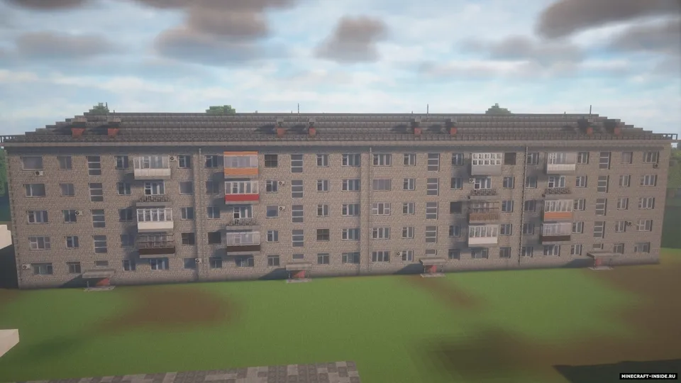 Post-sovet uylari — Minecraft xarita, rasm 5