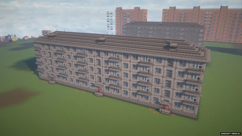 Post-sovet uylari — Minecraft xarita, rasm 7