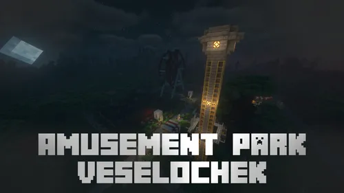 "Veselochek" attraksionlar parki — Minecraft xarita, rasm 1
