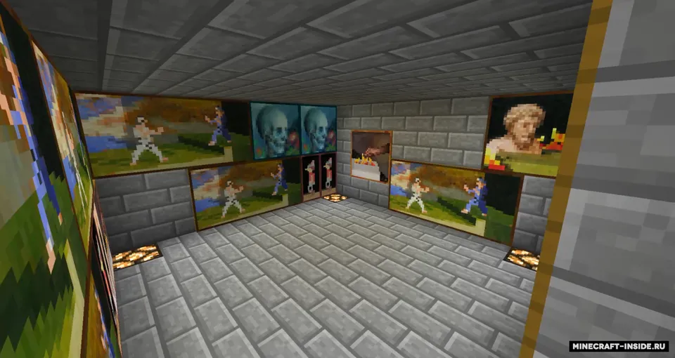Sinovlar ibodatxonasi — Minecraft xarita, rasm 2