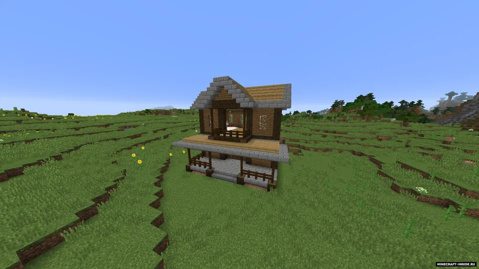 Ikki kishilik uycha — Minecraft xarita, rasm 5