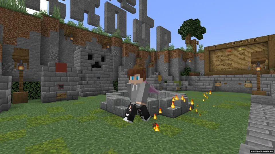 Tunnel Parkour — Minecraft xarita, rasm 2