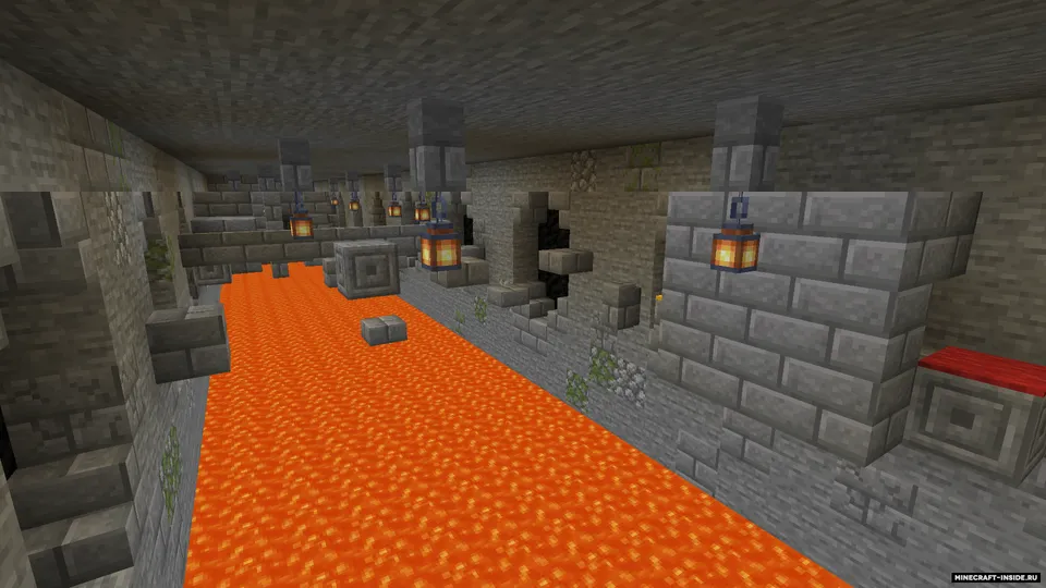 Tunnel Parkour — Minecraft xarita, rasm 4