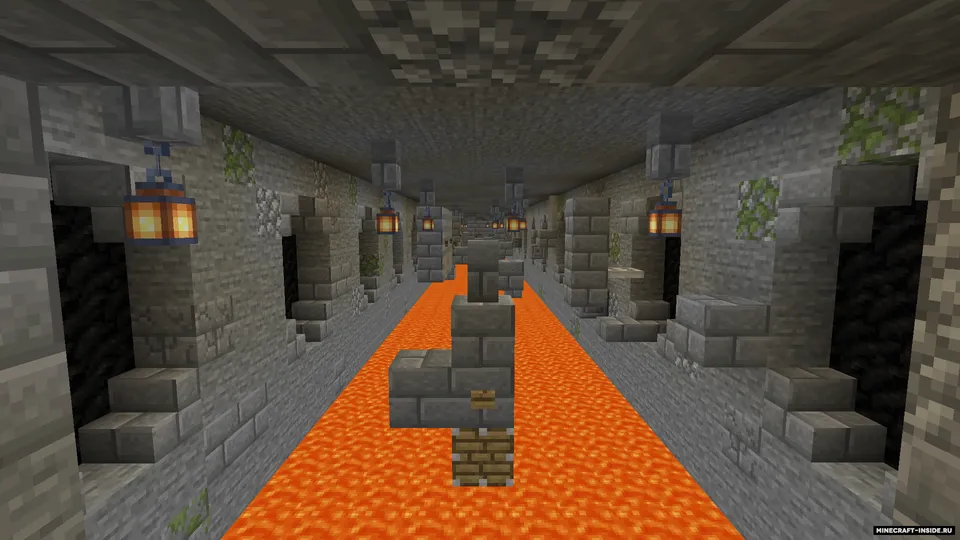 Tunnel Parkour — Minecraft xarita, rasm 5