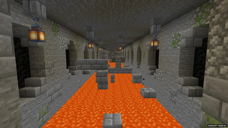 Tunnel Parkour — Minecraft xarita, rasm 6