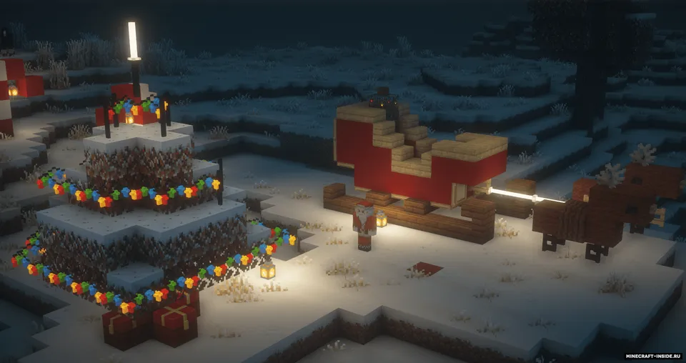 Besh yangi yil sinovi — Minecraft xarita, rasm 3