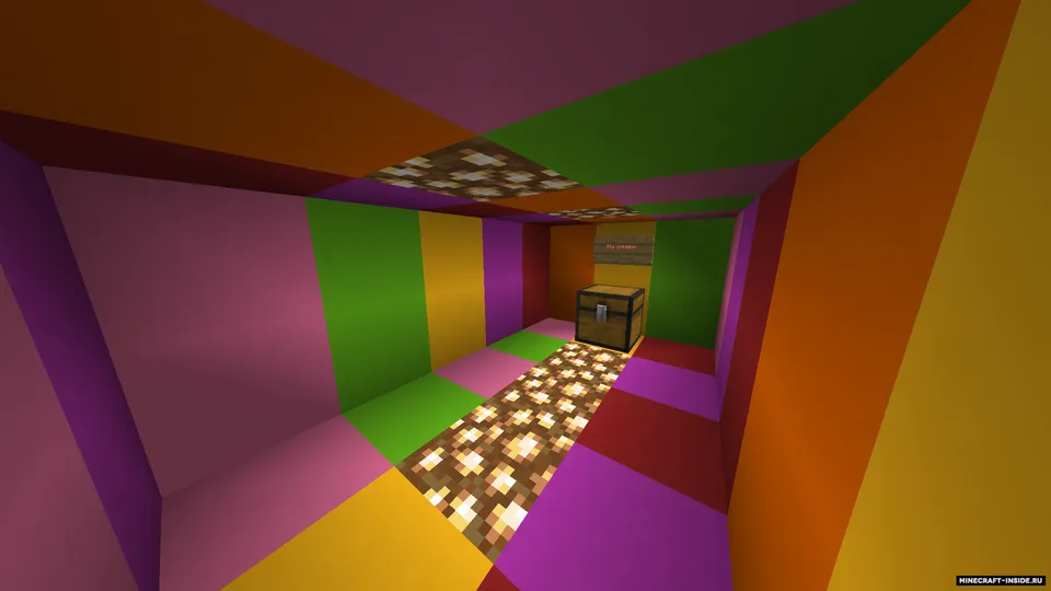 6 colorful levels — Minecraft xarita, rasm 2