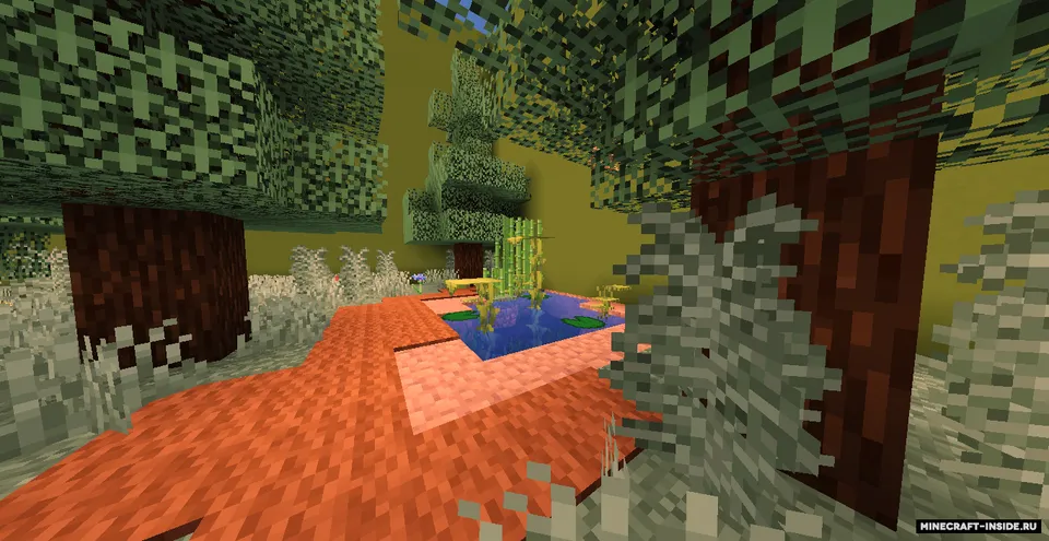 Find the button: 10 levels — Minecraft xarita, rasm 3