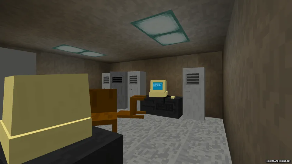 BUNKER NILUC-6 | 1-bob — Minecraft xarita, rasm 4