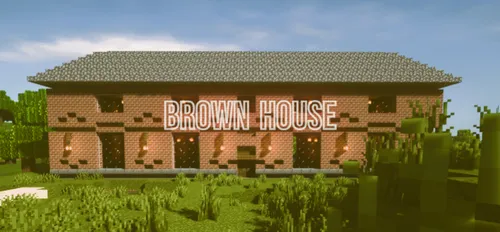 Brown House — Minecraft xarita, rasm 1