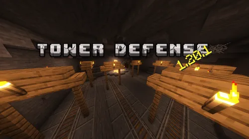 Tower Defense — Minecraft xarita, rasm 1