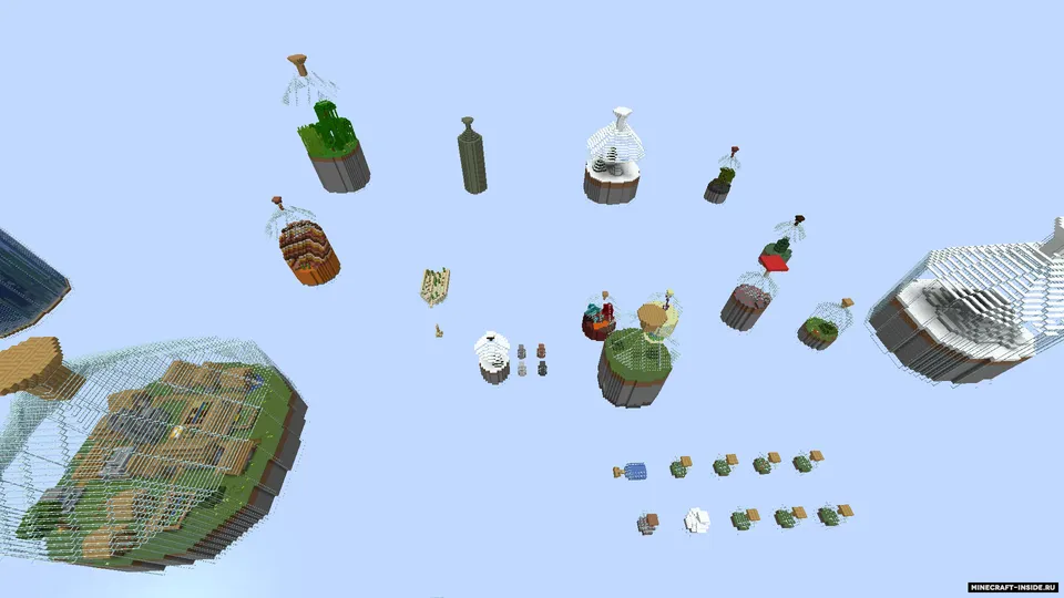 Shishadagi dunyo — Minecraft xarita, rasm 2